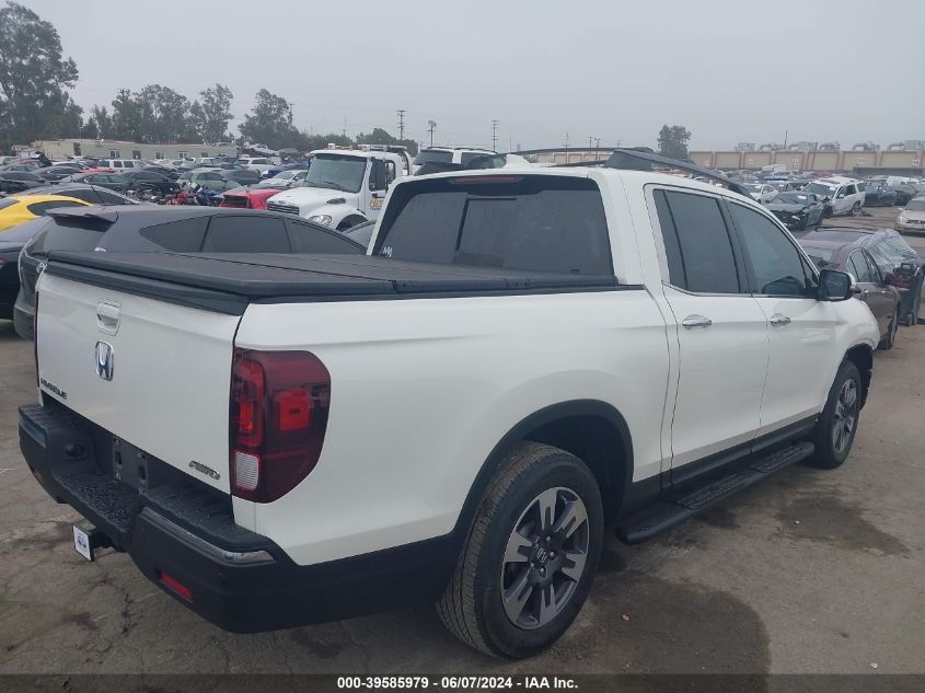 2018 Honda Ridgeline Rtl-E VIN: 5FPYK3F71JB004698 Lot: 39585979