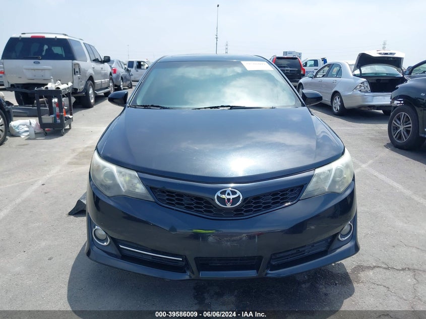 2012 Toyota Camry Se VIN: 4T1BF1FK2CU588465 Lot: 39586009