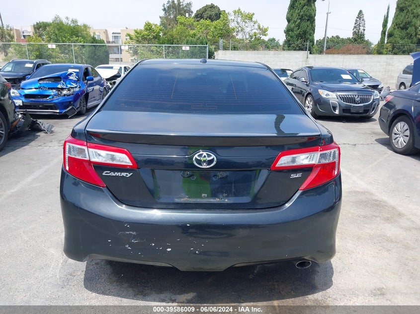 2012 Toyota Camry Se VIN: 4T1BF1FK2CU588465 Lot: 39586009