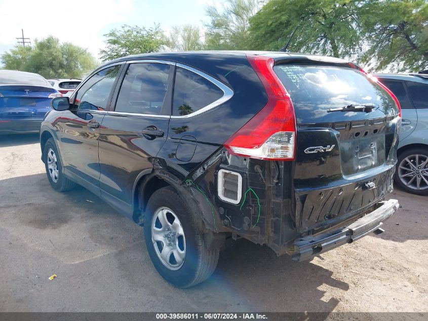 2014 HONDA CR-V LX - 3CZRM3H39EG717277