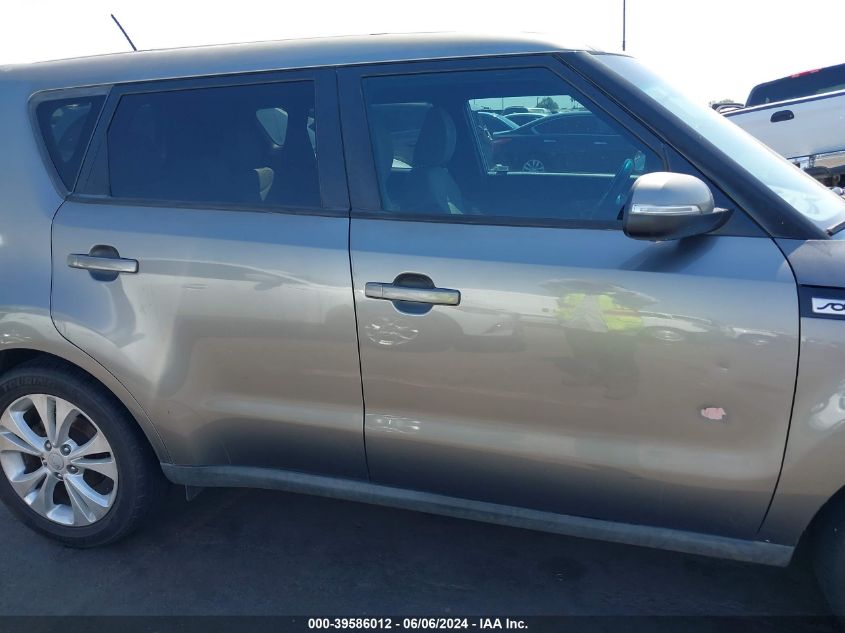 2014 Kia Soul + VIN: KNDJP3A56E7063260 Lot: 39586012