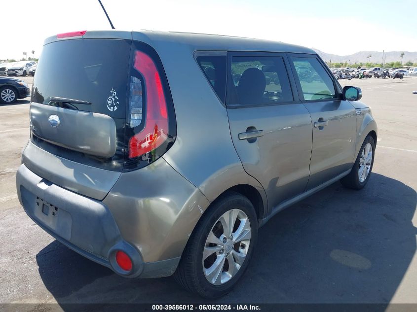 2014 Kia Soul + VIN: KNDJP3A56E7063260 Lot: 39586012