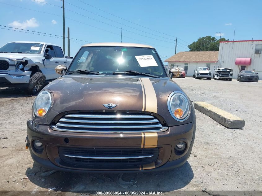 2012 Mini Cooper VIN: WMWSU3C53CT540772 Lot: 39586054