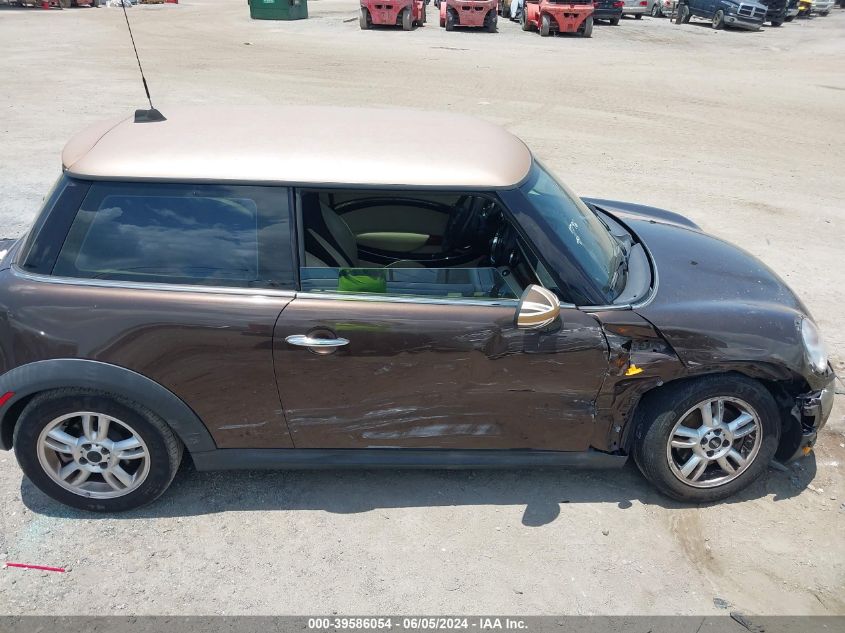 2012 Mini Cooper VIN: WMWSU3C53CT540772 Lot: 39586054