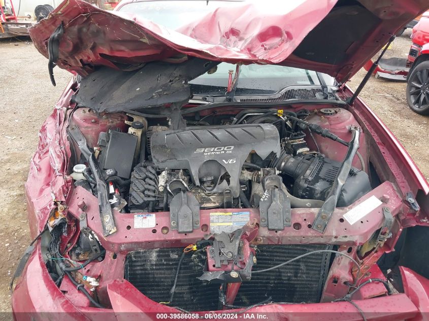 2005 Pontiac Grand Prix Gt VIN: 2G2WS522251284201 Lot: 39586058