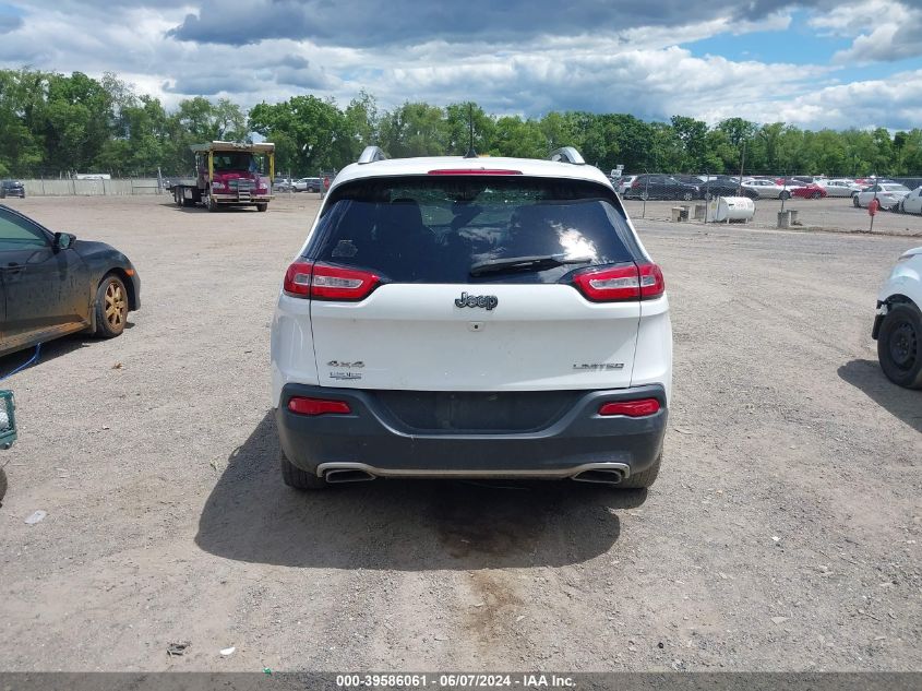 2017 Jeep Cherokee Limited 4X4 VIN: 1C4PJMDS6HW563089 Lot: 39586061