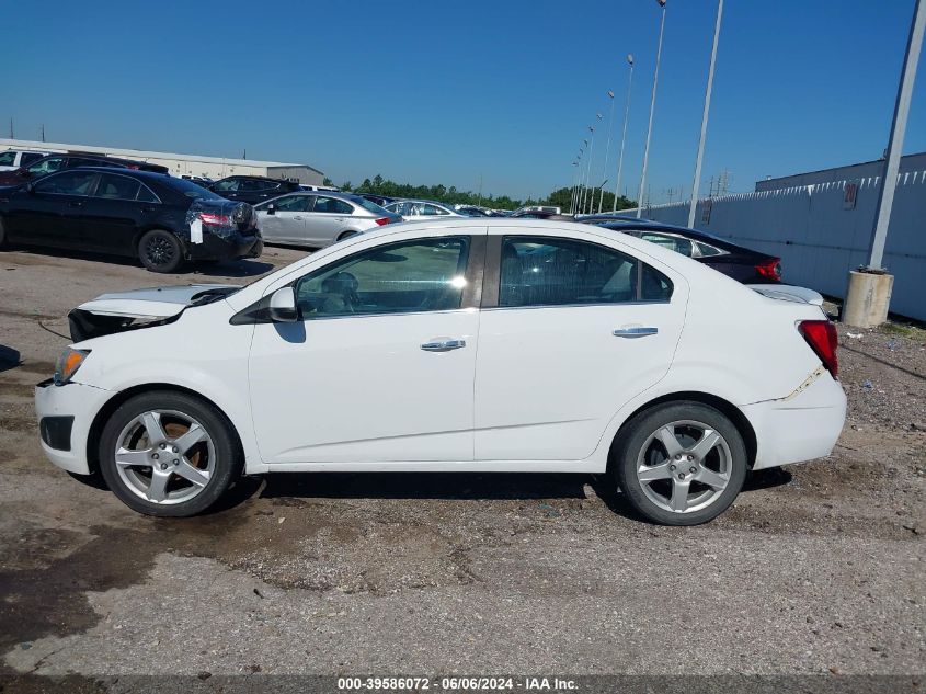 2015 Chevrolet Sonic Ltz Auto VIN: 1G1JE5SB1F4210585 Lot: 39586072