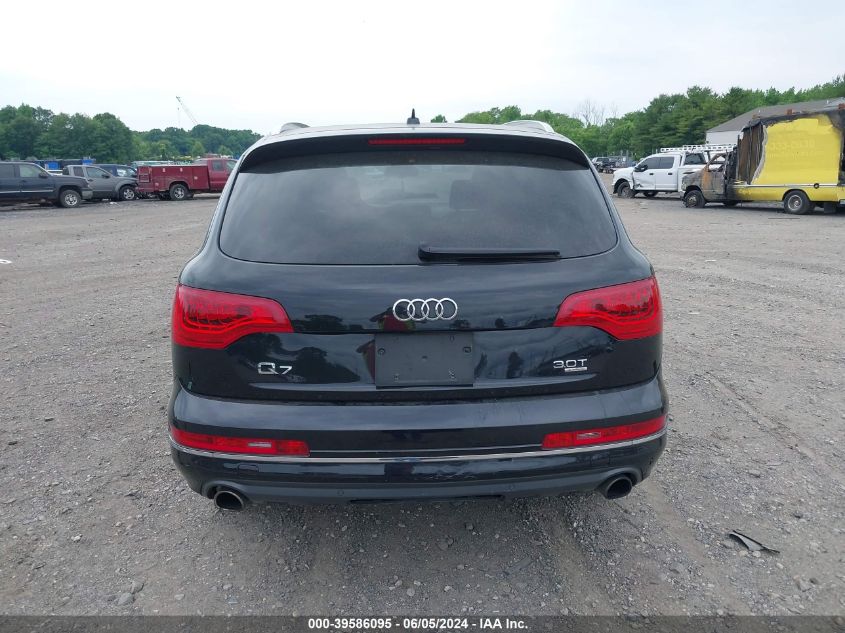 2014 Audi Q7 3.0T Premium VIN: WA1LGAFE0ED006585 Lot: 39586095