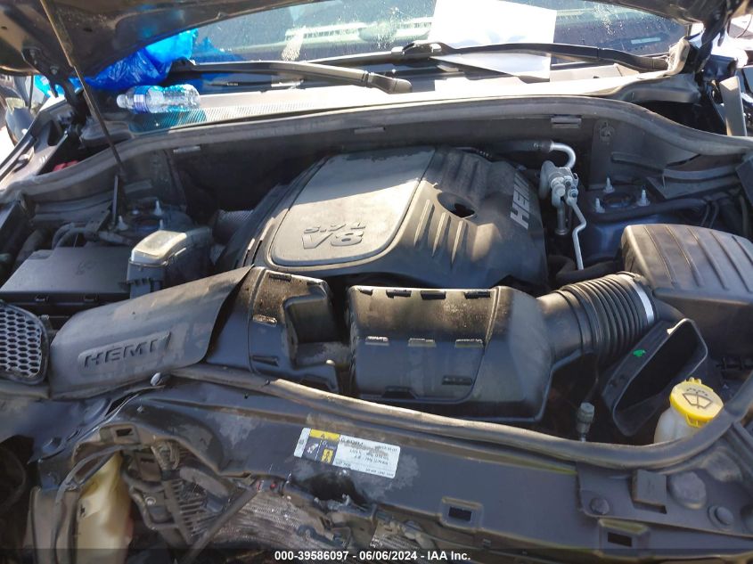 2019 Dodge Durango R/T Rwd VIN: 1C4SDHCT8KC806297 Lot: 39586097