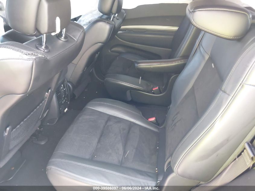 2019 Dodge Durango R/T Rwd VIN: 1C4SDHCT8KC806297 Lot: 39586097