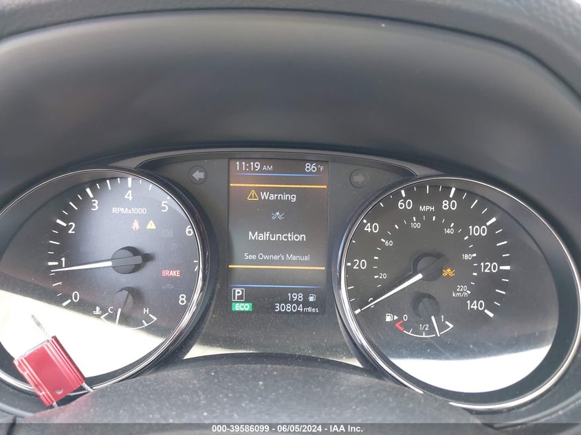 2019 Nissan Rogue S VIN: JN8AT2MT6KW265229 Lot: 39586099