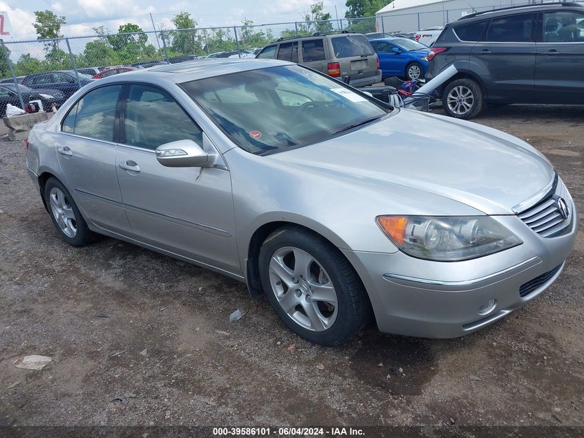 2005 Acura Rl 3.5 VIN: JH4KB16555C014993 Lot: 39586101