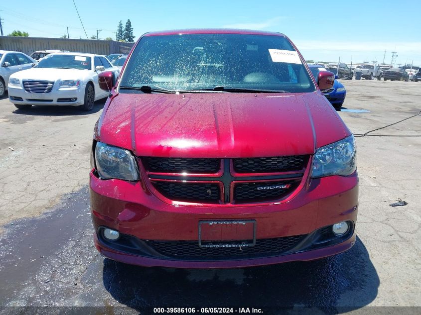 2018 Dodge Grand Caravan Gt VIN: 2C4RDGEG7JR195550 Lot: 39586106