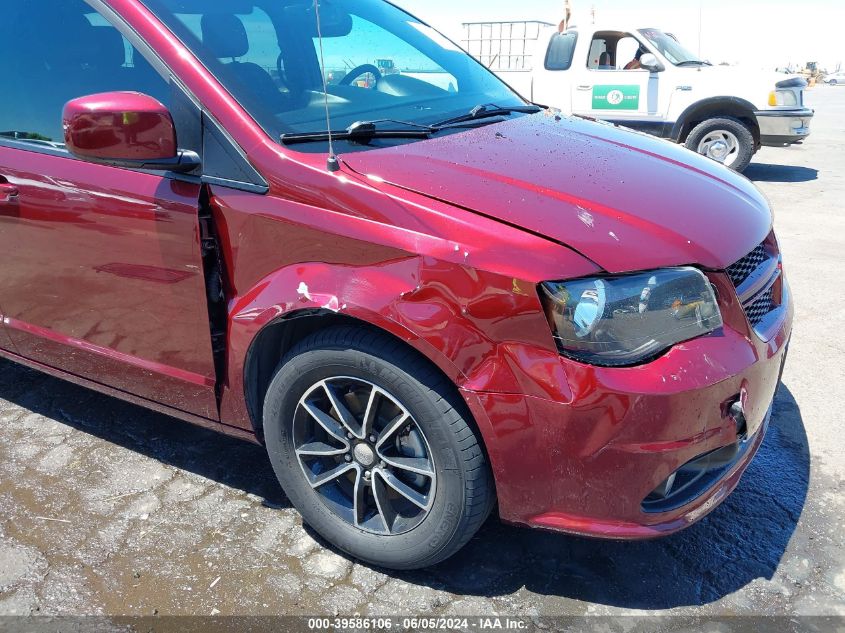 2018 Dodge Grand Caravan Gt VIN: 2C4RDGEG7JR195550 Lot: 39586106