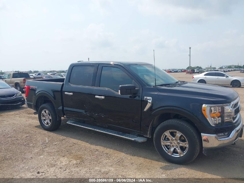 2022 Ford F-150 Xlt VIN: 1FTFW1E57NKE74509 Lot: 39586109