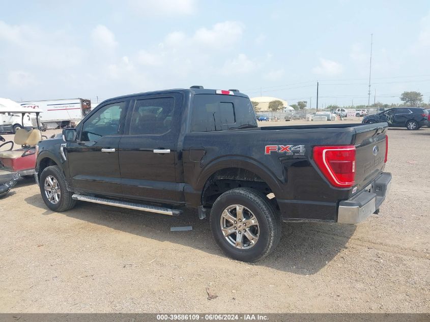 2022 Ford F-150 Xlt VIN: 1FTFW1E57NKE74509 Lot: 39586109