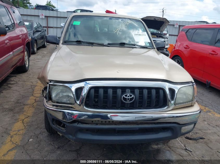 2003 Toyota Tacoma VIN: 5TEVL52NX3Z275480 Lot: 39586111