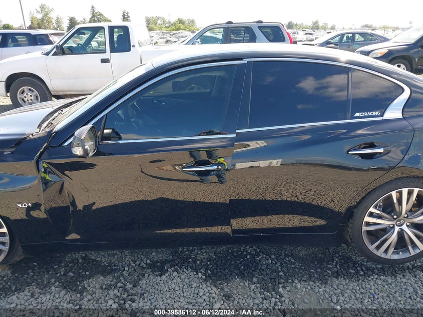 VIN JN1EV7AP8JM354275 2018 INFINITI Q50 3.0T SPORT
