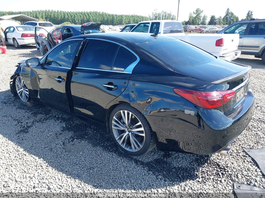 VIN JN1EV7AP8JM354275 2018 INFINITI Q50 3.0T SPORT