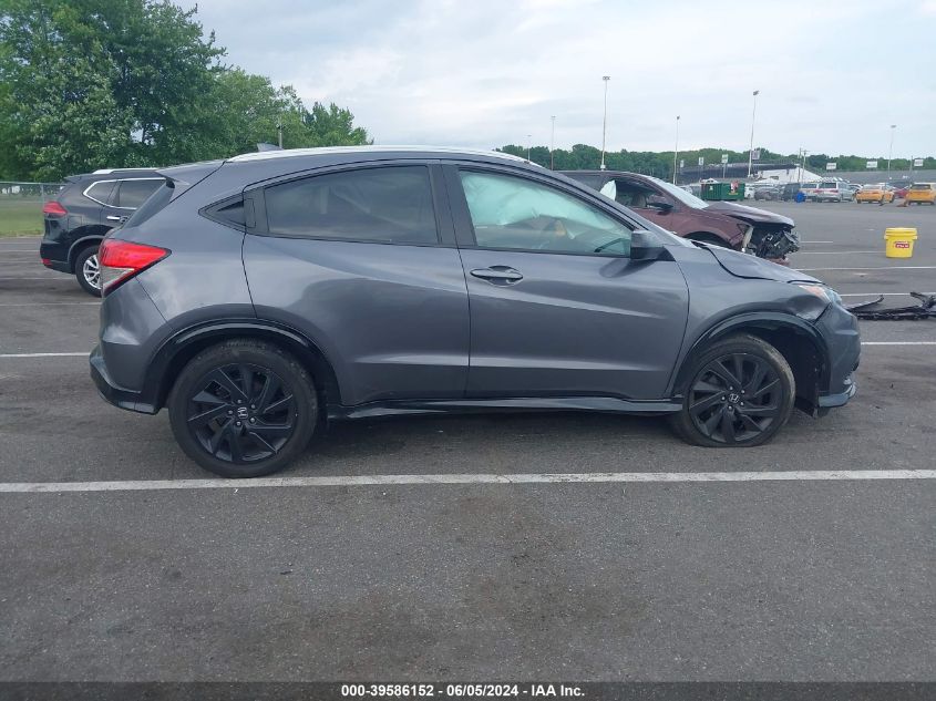 2021 Honda Hr-V Awd Sport VIN: 3CZRU6H1XMM743175 Lot: 39586152