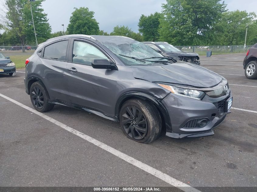 2021 Honda Hr-V Awd Sport VIN: 3CZRU6H1XMM743175 Lot: 39586152