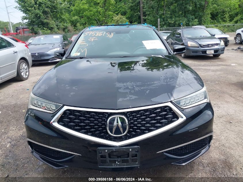 2018 Acura Tlx VIN: 19UUB2F35JA001134 Lot: 39586158