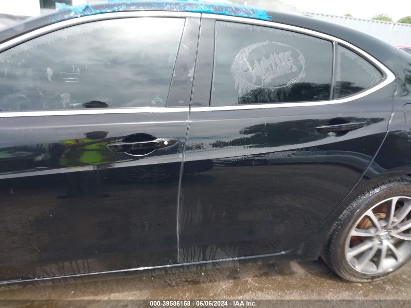 2018 Acura Tlx VIN: 19UUB2F35JA001134 Lot: 39586158