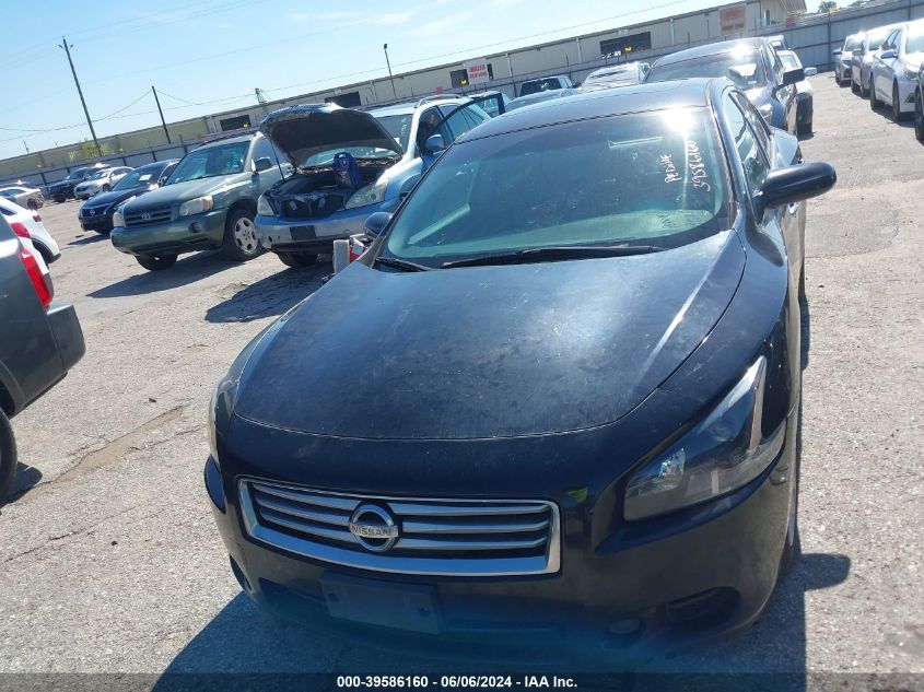2013 Nissan Maxima 3.5 S VIN: 1N4AA5APXDC821160 Lot: 39586160