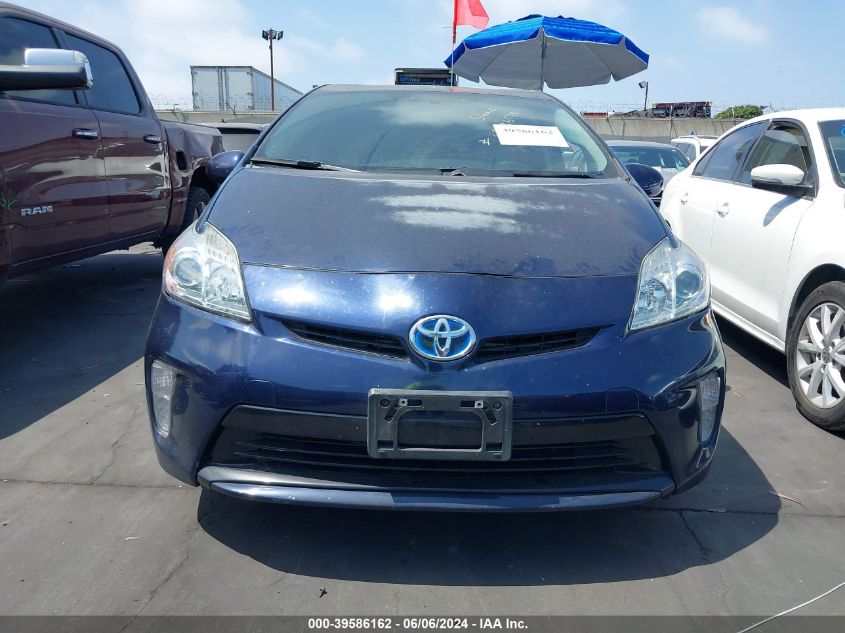 2015 Toyota Prius Two VIN: JTDKN3DUXF0444181 Lot: 39586162