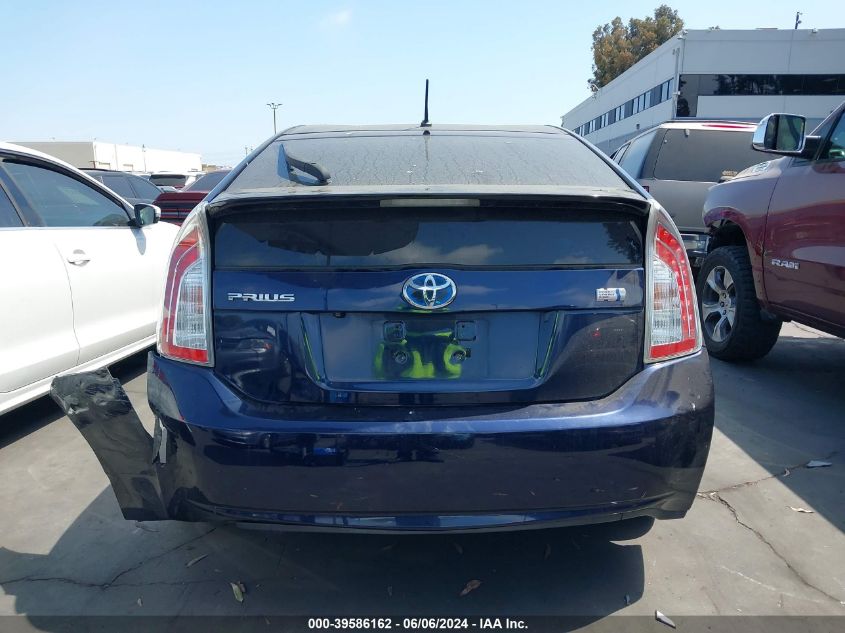 2015 Toyota Prius Two VIN: JTDKN3DUXF0444181 Lot: 39586162