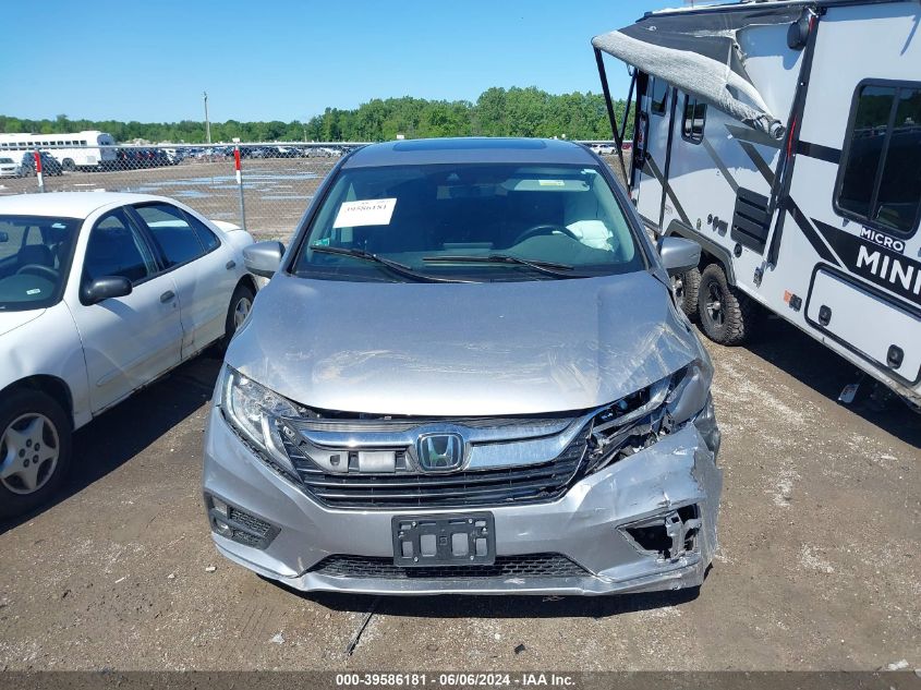 2019 Honda Odyssey Ex-L VIN: 5FNRL6H72KB125184 Lot: 39586181