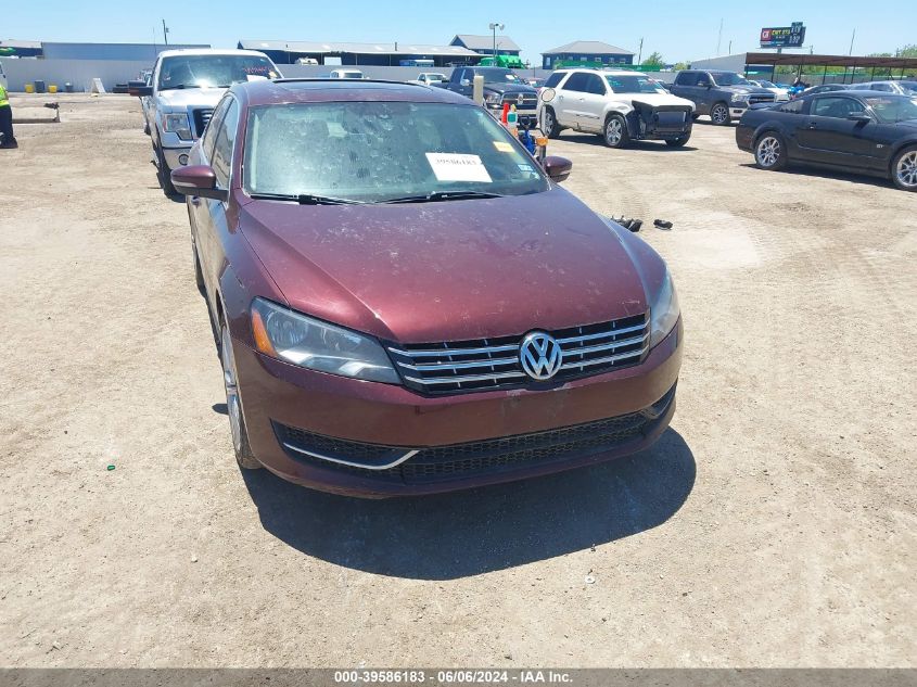 2014 Volkswagen Passat Se VIN: 1VWBN7A36EC044650 Lot: 39586183