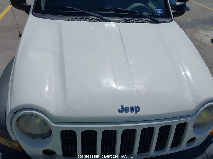 2007 Jeep Liberty Sport VIN: 1J4GL48K77W504842 Lot: 39586185