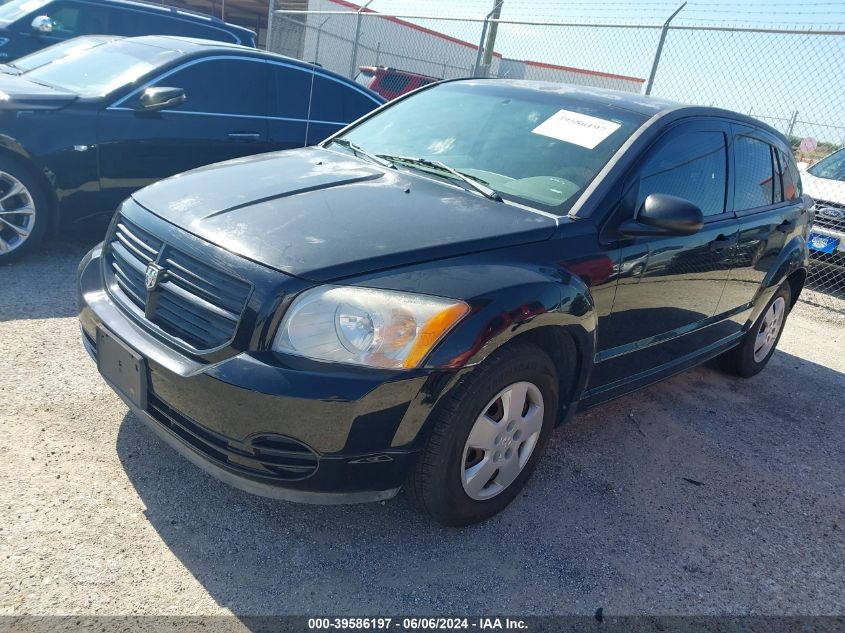 2007 Dodge Caliber VIN: 1B3HB28B27D146483 Lot: 39586197