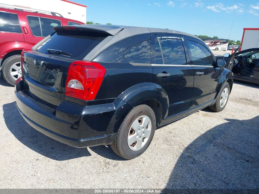 2007 Dodge Caliber VIN: 1B3HB28B27D146483 Lot: 39586197