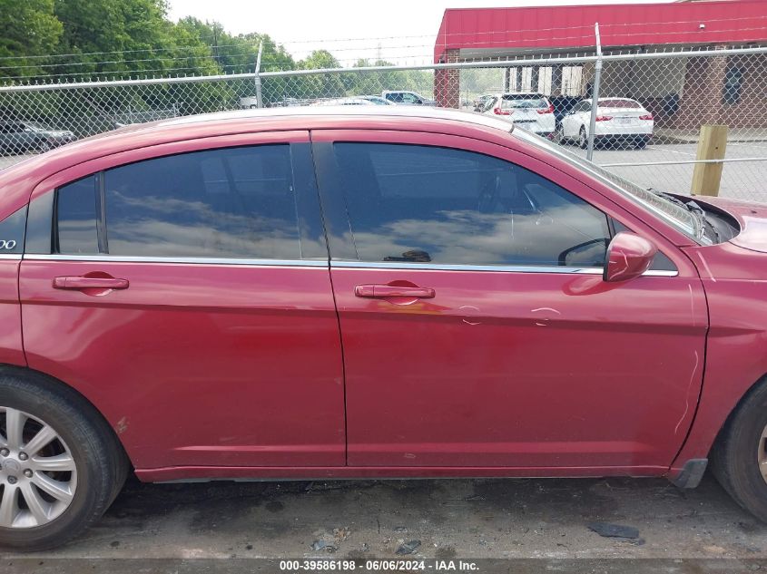 2012 Chrysler 200 Touring VIN: 1C3CCBBB1CN144800 Lot: 39586198