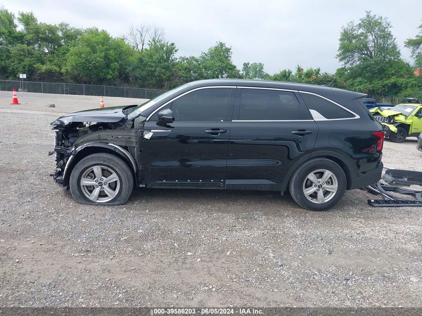 2023 Kia Sorento Lx VIN: 5XYRG4LC2PG190159 Lot: 39586203