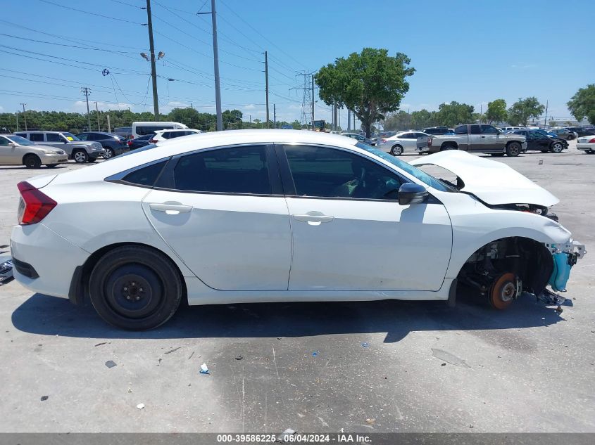 2018 Honda Civic Lx VIN: 2HGFC2F50JH597567 Lot: 39586225