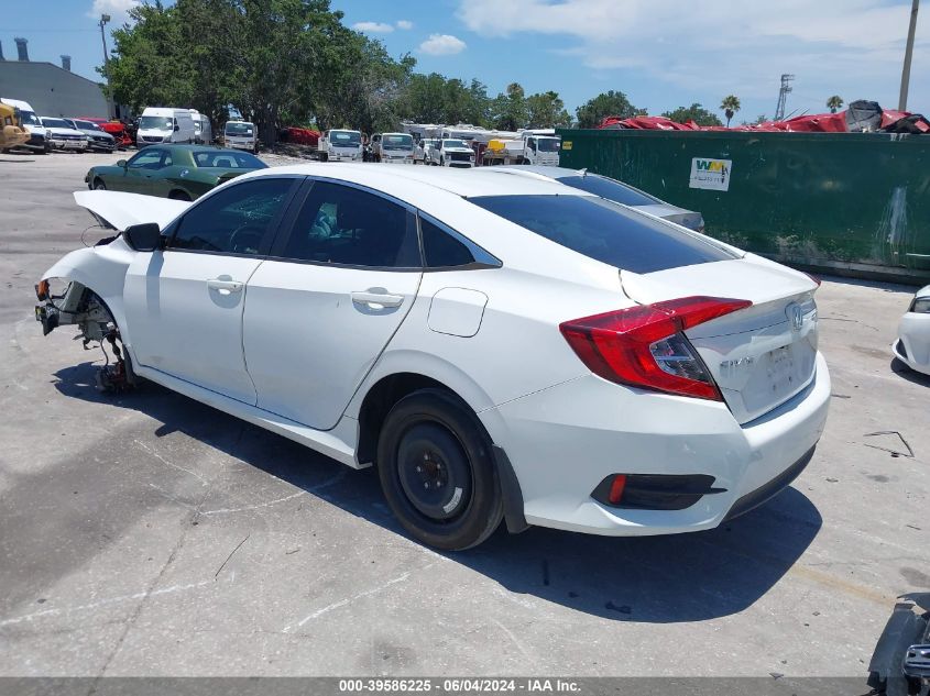 2018 Honda Civic Lx VIN: 2HGFC2F50JH597567 Lot: 39586225