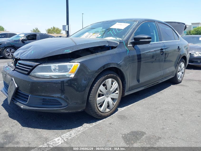 2013 Volkswagen Jetta 2.5L Se VIN: 3VWDP7AJ9DM252150 Lot: 39586229