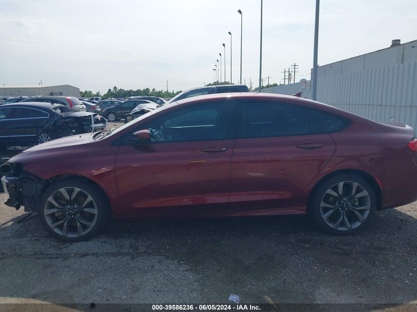 2015 CHRYSLER 200 S - 1C3CCCBB6FN634501