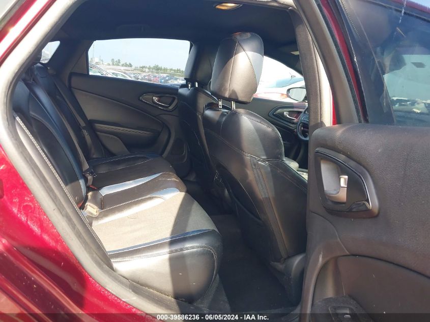 2015 CHRYSLER 200 S - 1C3CCCBB6FN634501