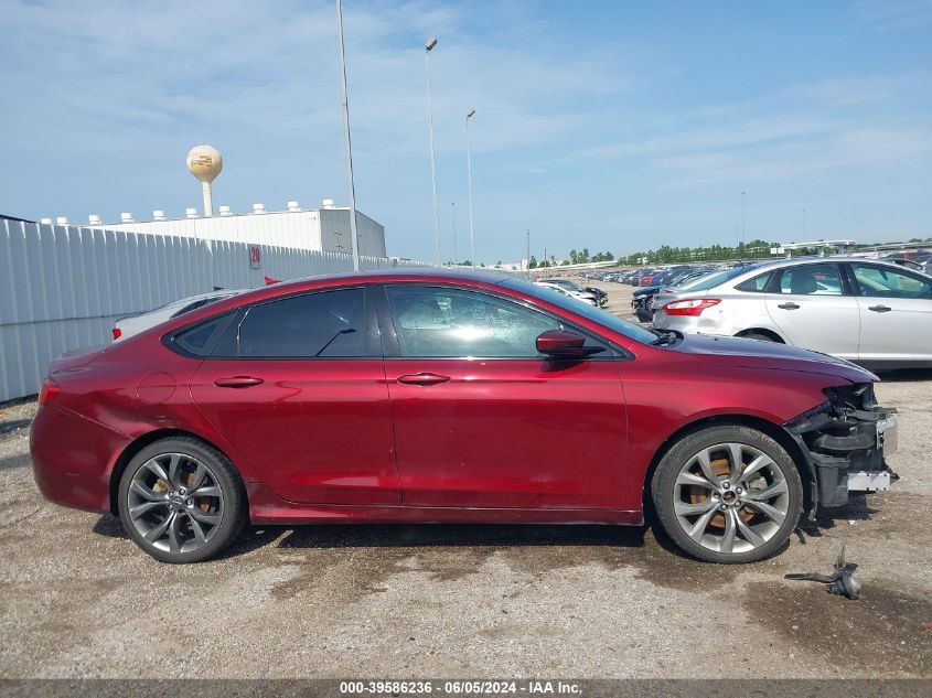 2015 CHRYSLER 200 S - 1C3CCCBB6FN634501