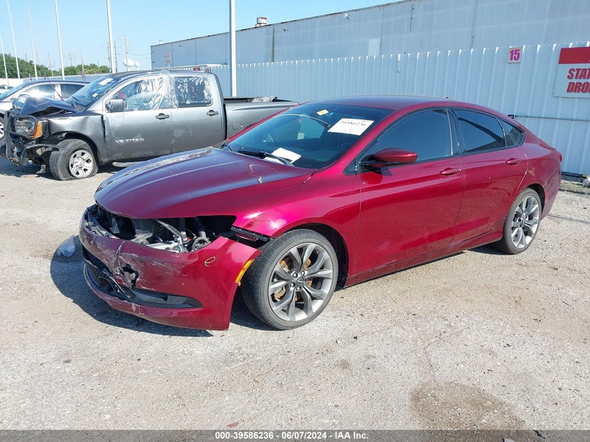 2015 CHRYSLER 200 S - 1C3CCCBB6FN634501