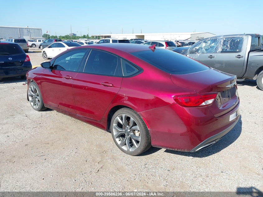 2015 CHRYSLER 200 S - 1C3CCCBB6FN634501