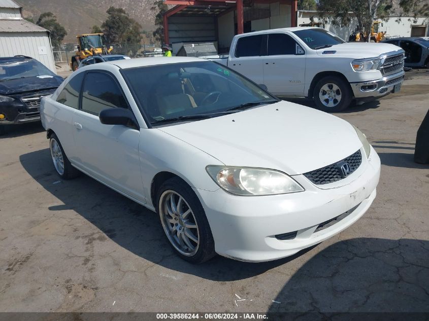 2005 Honda Civic Lx VIN: 1HGEM22505L039810 Lot: 39586244