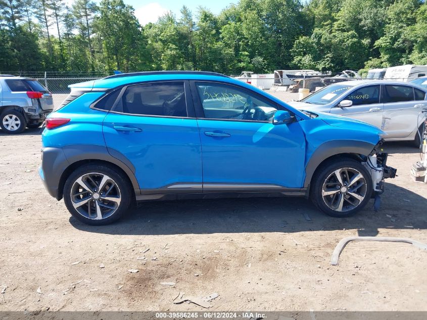 2021 Hyundai Kona Limited VIN: KM8K3CA57MU601220 Lot: 39586245