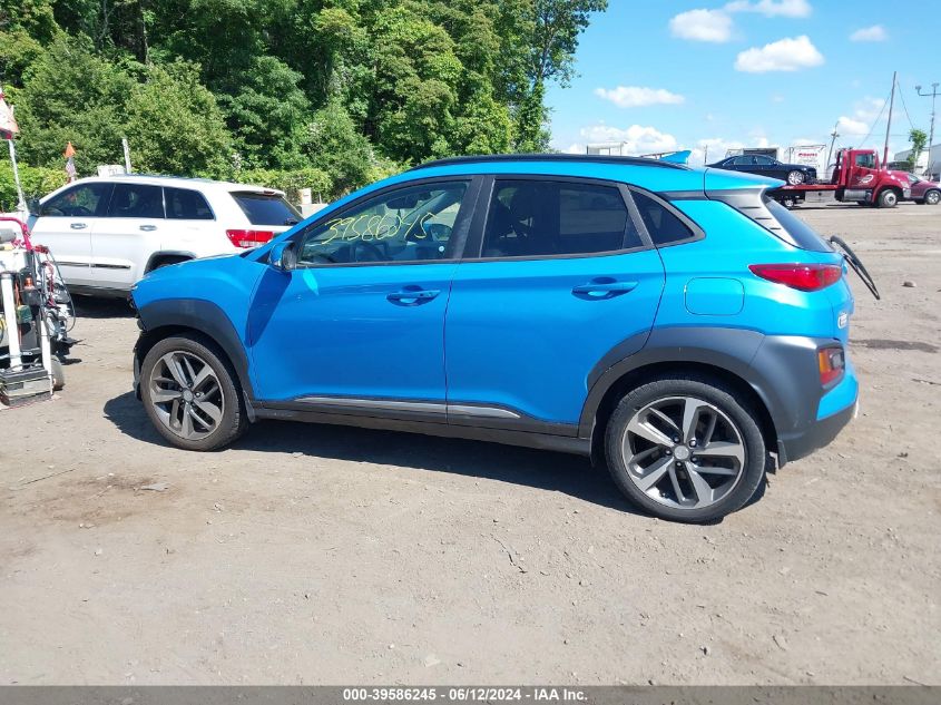 2021 Hyundai Kona Limited VIN: KM8K3CA57MU601220 Lot: 39586245