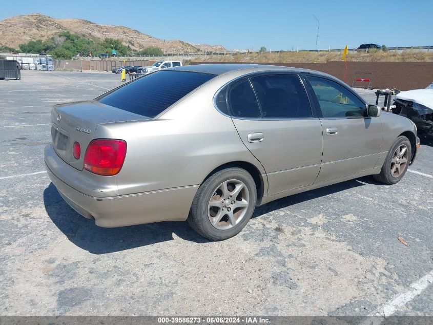 2001 Lexus Gs 300 VIN: JT8BD69S410137611 Lot: 39586273