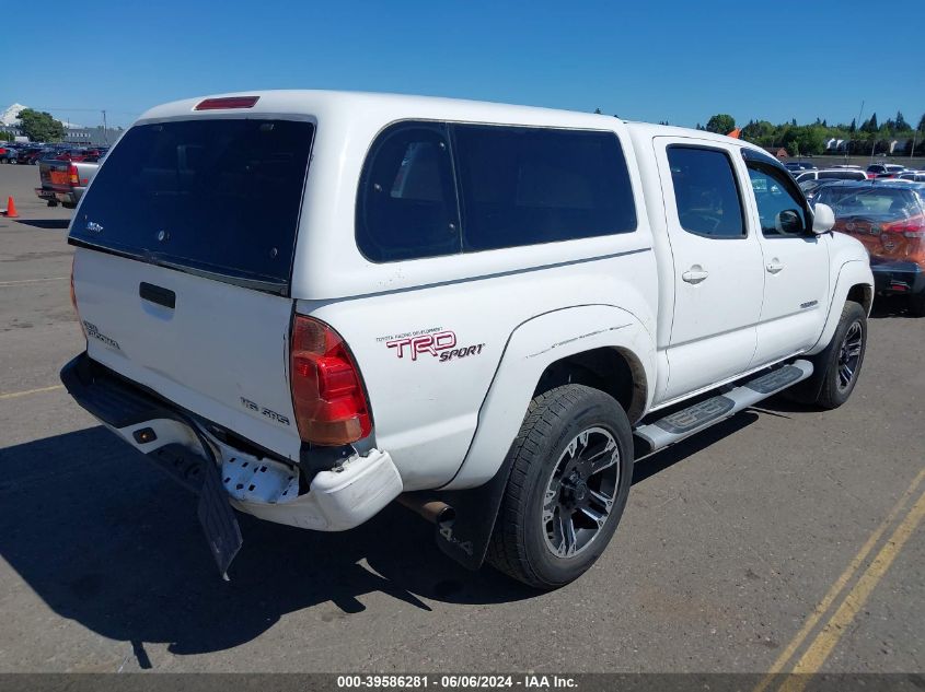 2007 Toyota Tacoma Base V6 VIN: 5TELU42N27Z350466 Lot: 39586281